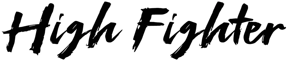 High Fighter Font 1