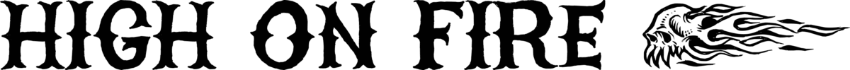High On Fire Font 1