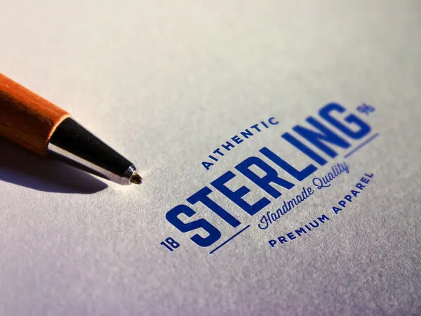 Highly Detailed Perspective Logo Mockup Printed on Paper 1