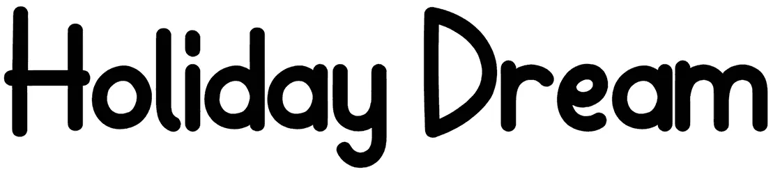 Holiday Dream Font 1