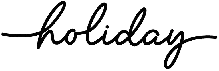 Holiday Font 1