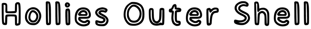 Hollies Outer Shell Font 1