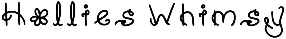 Hollies Whimsy Font 1