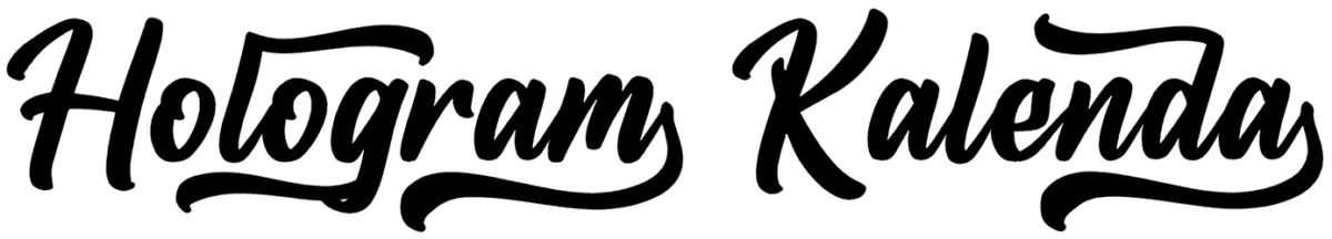 Hologram Kalenda Font 1