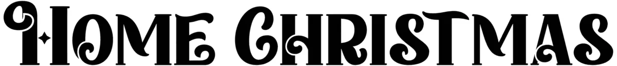 Home Christmas Font 1