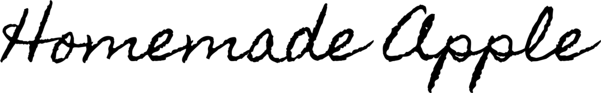 Homemade Apple Font 1