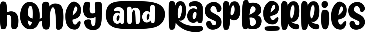 Honey And Raspberries Font 1