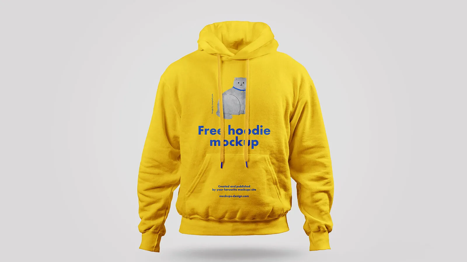 Hoodie Mockup with Editable Colors Image 1 Designers Lab