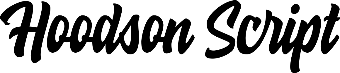 Hoodson Script Font 1