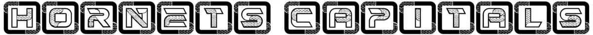 Hornets Capitals Font 1