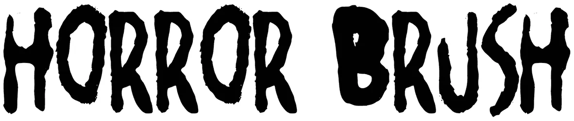 Horror Brush Font 1