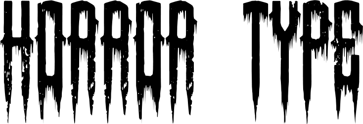 Horror Type Font 1