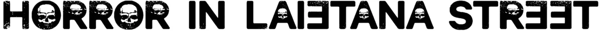 Horror in Laietana Street Font 1