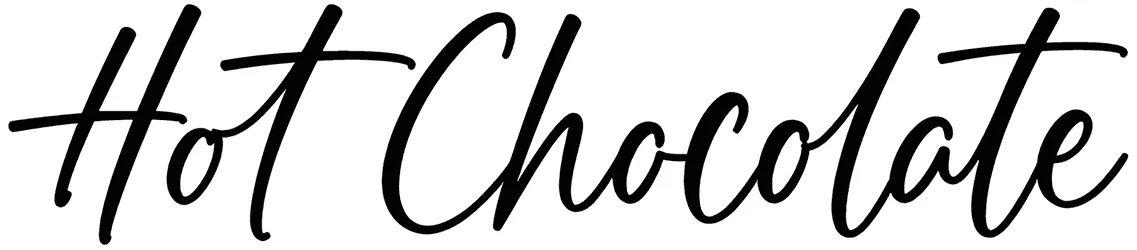 Hot Chocolate Font 1