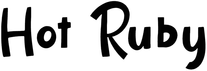 Hot Ruby Font 1