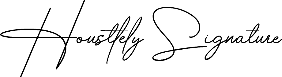 Housttely Signature Font 1