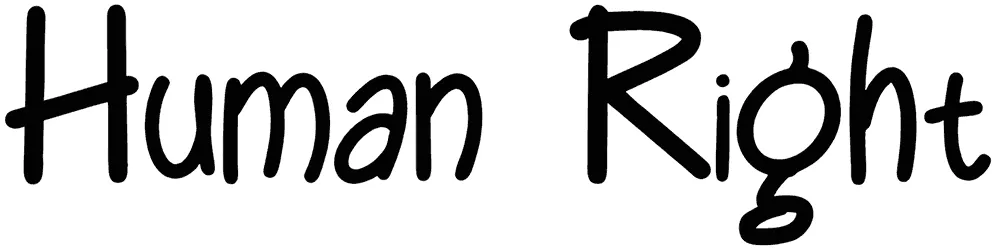 Human Right Font 1