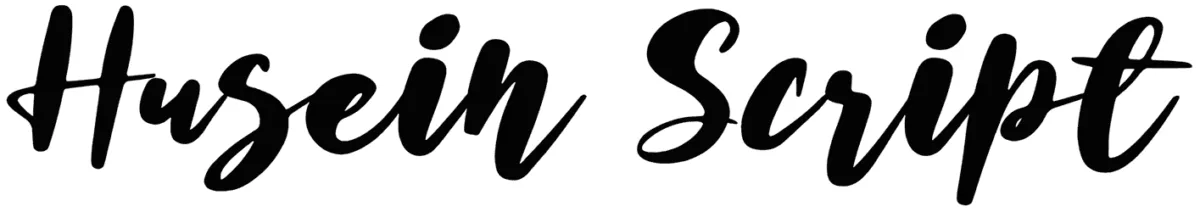 Husein Script Font 1