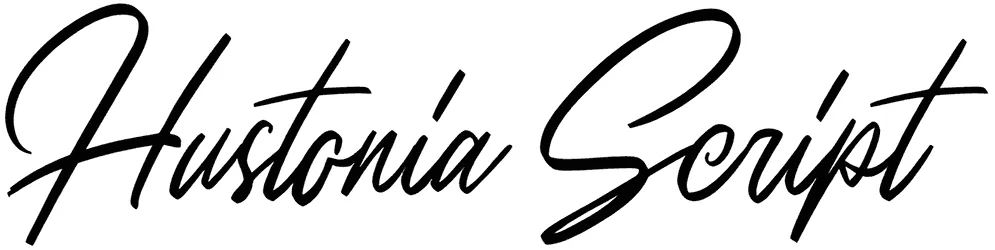 Hustonia Script Font 1