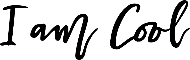 I Am Cool Font 1