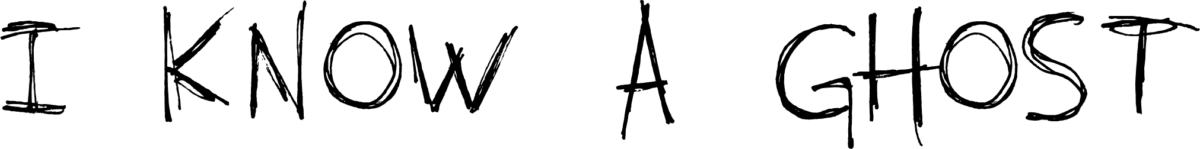 I know a ghost Font 1