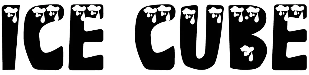 Ice Cube Font 1