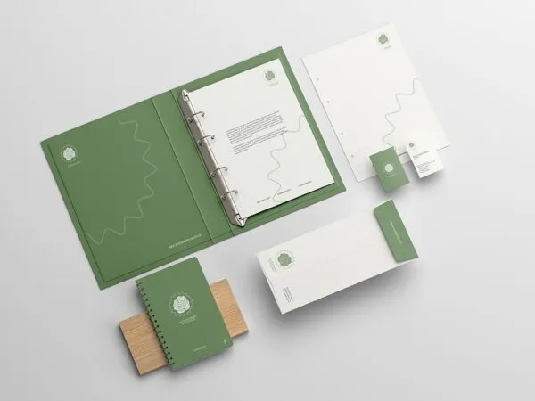 Identity Branding Stationery Full Pack Mockup 1