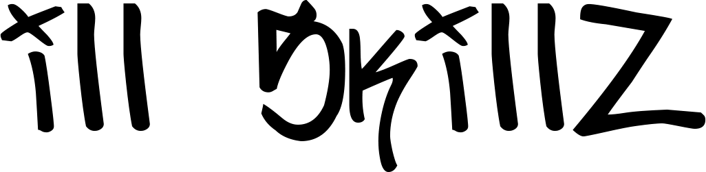 Ill Skillz Font 1
