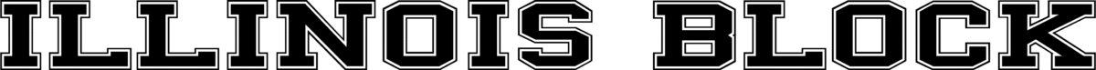 Illinois Block Font 1