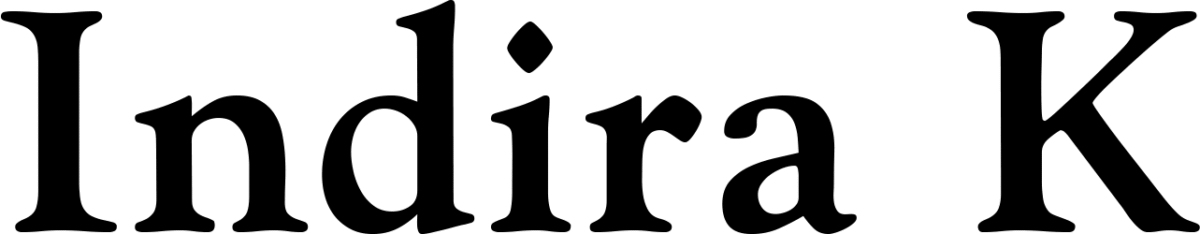 Indira K Font 1