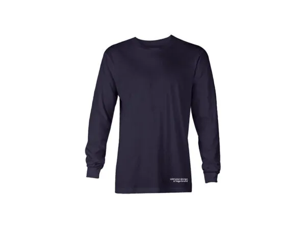 Inflated Mens Shirt Floating in the Front View Mockup 1