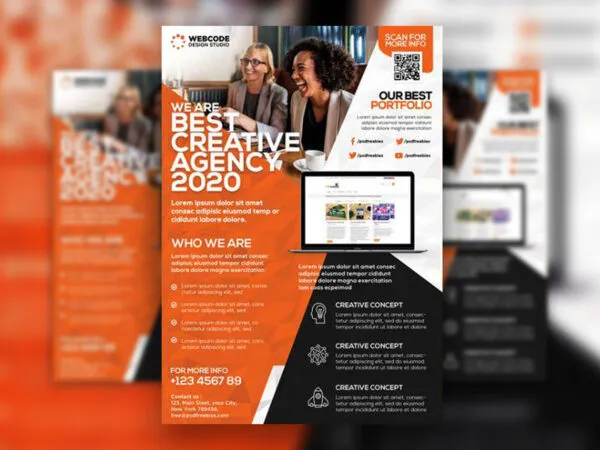 Infographic Bundle Corporate Flyer Template 1