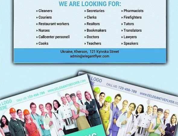 Infographic Professional Business Flyer Template 1