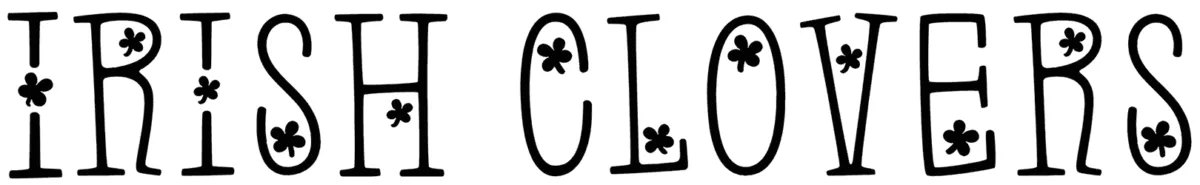 Irish Clovers Font 1