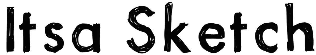 Itsa Sketch Font 1