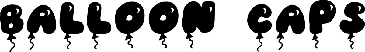 JI Solid Balloon Caps Font 1