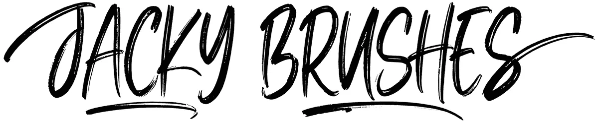 Jacky Brushes Font 1