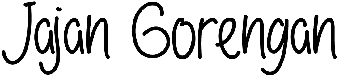Jajan Gorengan Font 1
