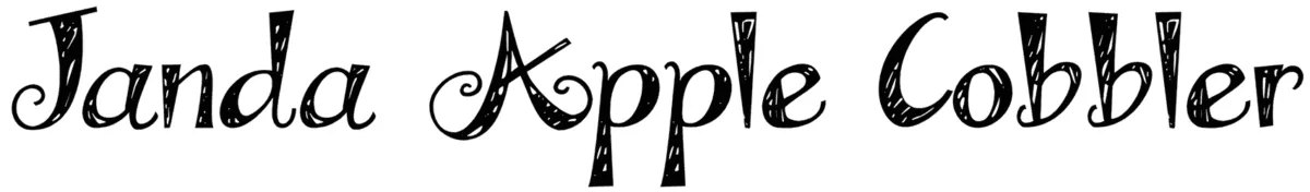 Janda Apple Cobbler Font 1