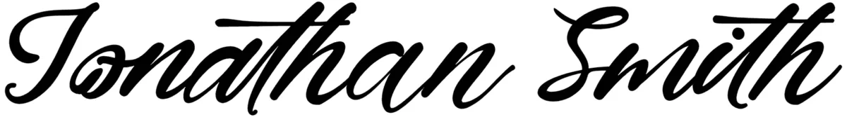 Jonathan Smith Font 1