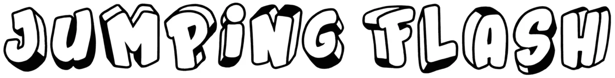 Jumping Flash Font 1