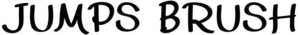 Jumps Brush Font 1