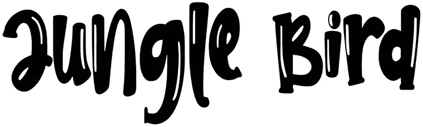 Jungle Bird Font 1