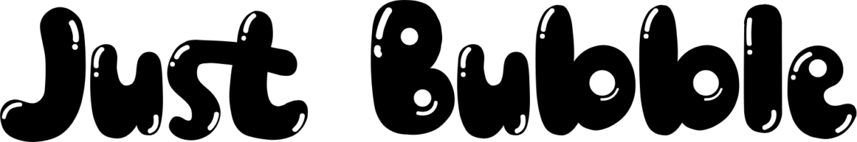 Just Bubble Font 1