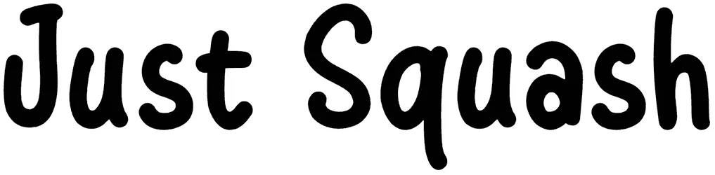 Just Squash Font 1
