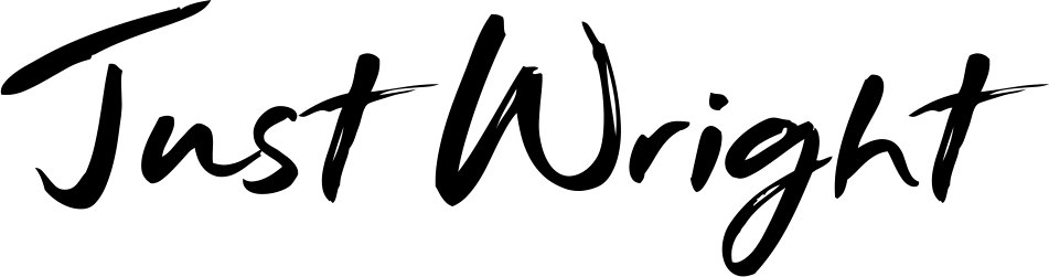 Just Wright Font 1