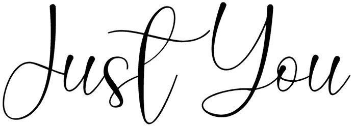 Just You Font 1
