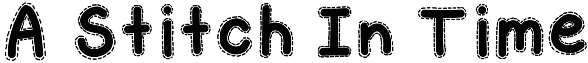 KB A Stitch In Time Font 1