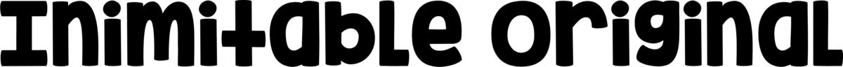 KG Inimitable Original Font 1