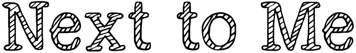 KG Next to Me Font 1